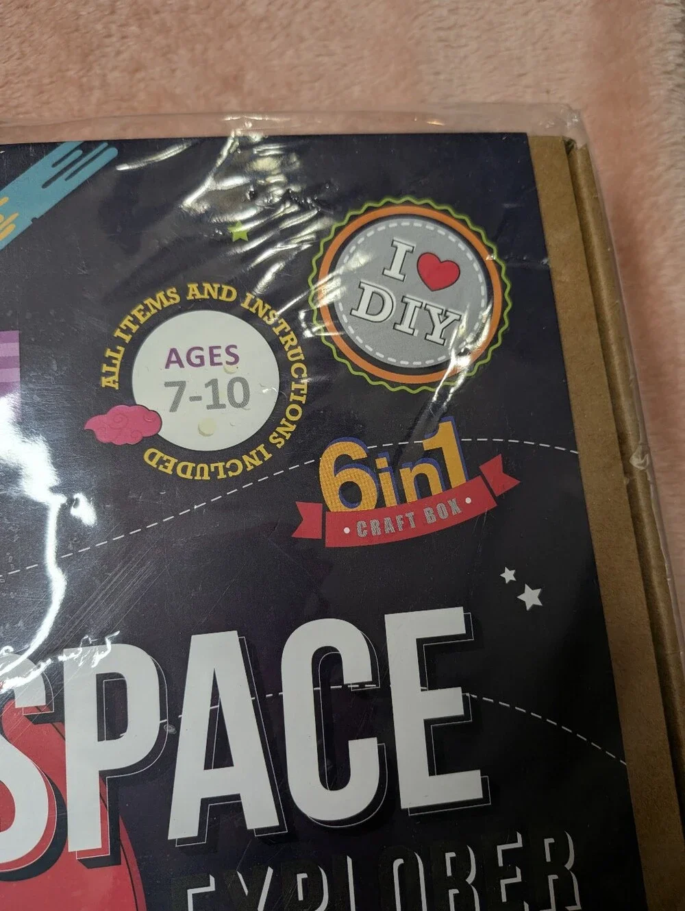 Space Explorer CRAFT KIT - Jack in The Box 6-in-1 New‎ Sealed Game DIY